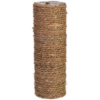 wonderlust deco - jarron de cuerda 17x17x49h cm natural oscuro 17x17x49h cm