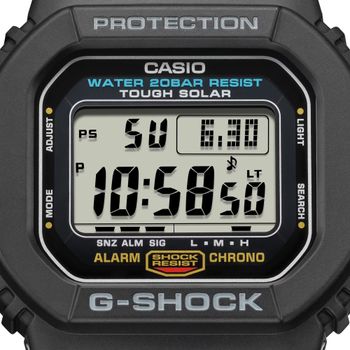 Reloj solar hombre Casio G-Shock G-5600UE-1JF JDM 46.7 × 43.2 × 12.7 mm 200M