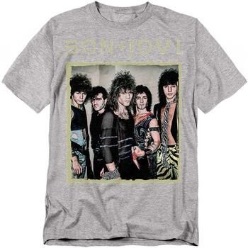 Bon Jovi Camiseta TV21604 para hombre