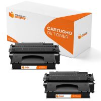 pccom essential hp q7553a53a toner compatible negro pack 2