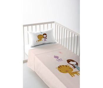 Juego de sábana cuna/maxicuna mil una noche a maxicuna 70-80 cm