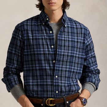 Polo Ralph Lauren Custom-Fit Performance Cotton-Blend Shirt - L
