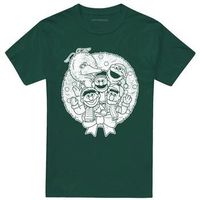 sesame street camiseta tv21493 para hombre
