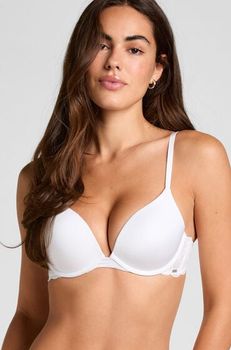 Hunkemöller Sujetador push-up de aros preformado Angie Blanco