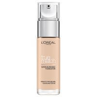 loreal paris true match liquid foundation with spf and hyaluronic acid 30ml various shades - 05n porcelain