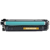 compatible yellow hp 212x w2122x high capacity toner cartridge replaces canon w2122x