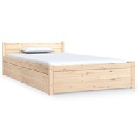 estructura de cama con cajones 90x200 cm vidaxl