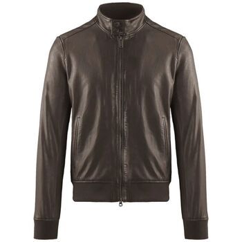 Bomboogie Cazadora de cuero JMFRIZ P LGS5/6 SS-102 CHOCO para hombre