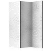 biombo - room divider - white waves i 135x172 cm