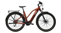 o2 feel vern 7 2 mid shimano alivio 9v 835 wh 27 5   bronce bicicleta electrica de ciudad