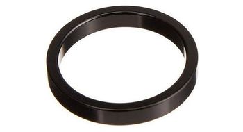 Espaciadores de aluminio cane creek espaciador basico de aleacion   5 mm negro