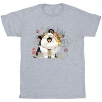 disney camiseta manga larga big hero 6 para nina