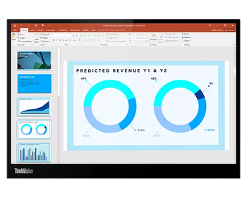 Lenovo Monitor móvil 2.2K ThinkVision M14d (14