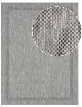 Alfombras de interior y exterior Romana gris  120x160 cm