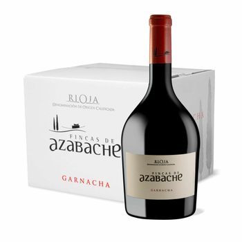 Fincas De Azabache Garnacha Crianza 2022 - D.o.ca. Rioja, 75 Cl, 14.5 % Vol. (pack De 6)