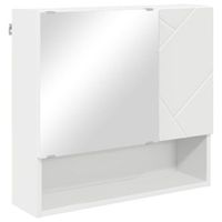 armario con espejo 59 x 17 x 55 cm madera de ingenieria