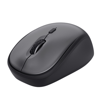 MOUSE TRUST WIRELESS YVI+ ECO NEGRO 1600DPI AJUSTABLE 4 BOTONES