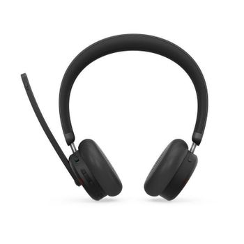 Auriculares Lenovo 6550 inalámbricos Bluetooth para oficina con Cancelación de Ruido negros
