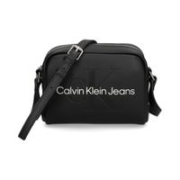calvin klein bolsos mujer - negro talla os