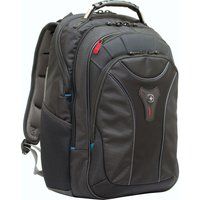wenger carbon 17 laptop backpack - black black