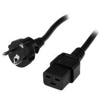 StarTech.com Cable de 2m de AlimentaciÃ³n de Ordenador, 16AWG, EU Schuko a C19, 16A 250V, Cable de AlimentaciÃ³n de Repuesto, Impresora, para Fuente de AlimentaciÃ³n, Cable para Europa, UL
