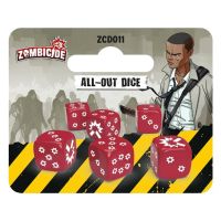 asmodee zombicide 2e all-out dice expansion juego de mesa