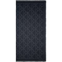 calvin klein jeans bufanda emblem aop contrast lw square sc para mujer