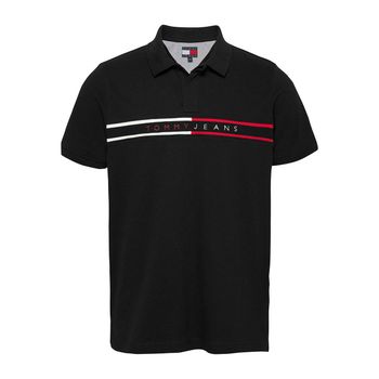 Tommy Jeans Polo de manga corta Negro DM0DM20916-BDS