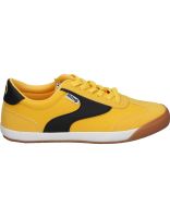 zapatillas para moda joven mustang court 60835 amarillo 37