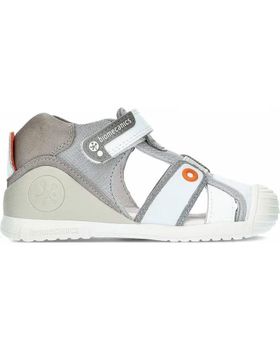 de BIOMECANICS SANDALIAS BEBE REJILLA 222132 GRIS