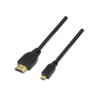 cable aisens hdmi macho a micro hdmi macho 08m alta velocidad con ethernet negro a119-0116