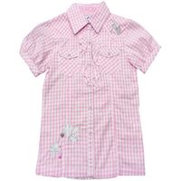 srk camisa manga corta chemise fille flarlo para nina