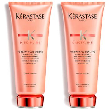 Dúo de Discipline Fondant Fluidealiste de Kérastase (2 x 200 ml)