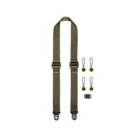 correa peak design slide lite cuero vegano verde 145 cm
