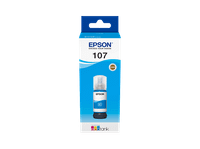 cartucho de tinta - epson 107 ecotank compatible con ecotank et-18100 imprime hasta 2100 fotos cian