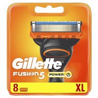 recambios para cuchilla de afeitar gillette gillette fusion power 8 uds