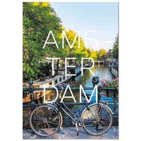panorama cuadro de aluminio ciudad de amsterdam 70x100 cm