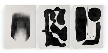 Set 3 Lienzos 60x40 impresos formas