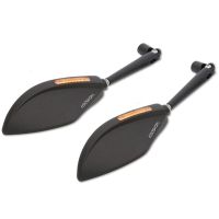 espejo retrovisor highsider torezzo intermitentes combo negro par