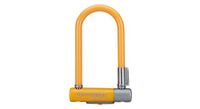 kryptonite kryptolok mini 7 color series u lock light orange