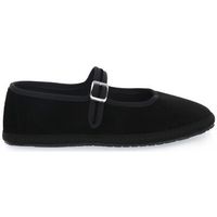 priv lab pantuflas nero velluto para mujer