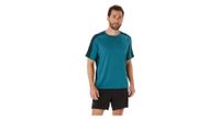 maillot de manga corta asics fujitrail elite azul hombre