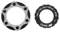 adaptador dt swiss center lock a 6 agujeros road  max 160 mm
