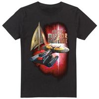 star trek camiseta mirror enterprise para hombre