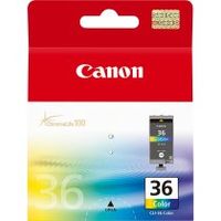 canon cli-36 1511b001 cartucho original tricolor de capacidad estandar 249 paginas