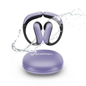 Auriculares Energy Sistem PulseFit inalámbricos Bluetooth deportivos con micrófono y protección IPX5, negros
