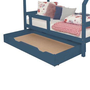Cajón De Cama Buddy 90 X 160 - Azul Marino