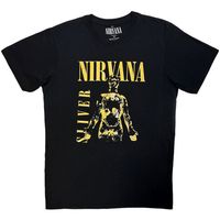 nirvana camiseta sliver para mujer