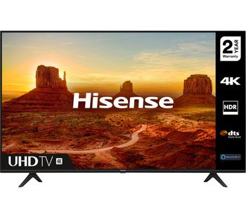 HISENSE 43A7100FTUK  Smart 4K Ultra HD HDR LED TV with Amazon Alexa