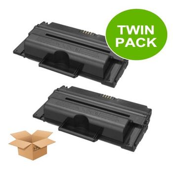 Compatible Twin Pack Samsung  MLT-D2082S Black Toner Cartridges (2 Pack)